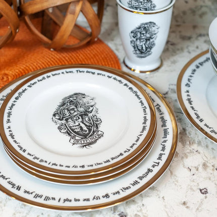Harry Potter Hogwarts House Logos 16pc Dinnerware Set