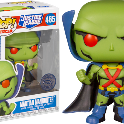 DC Heroes Martian Manhunter (Justice League Comic) Pop! Vinyl Figure - Special Edition