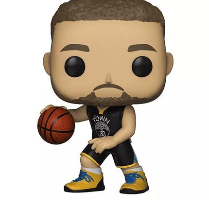 NBA Golden State Warriors Stephen Curry (Blue Jersey) Pop! Vinyl Figure