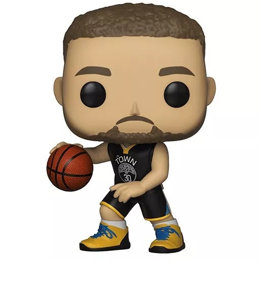 NBA Golden State Warriors Stephen Curry (Blue Jersey) Pop! Vinyl Figure