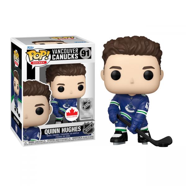 NHL Vancouver Canucks Quinn Hughes (Home Jersey) Pop! Vinyl Figure - Canadian Exclusive