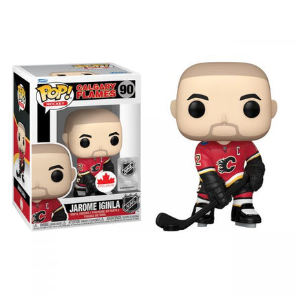 NHL Calgary Flames Jarome Iginla (Legends) Pop! Vinyl Figure - Canadian Exclusive