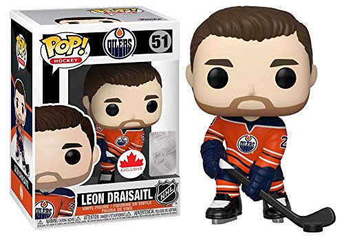 NHL Edmonton Oilers Leon Draisaitl (Home Jersey) Pop! Vinyl Figure - Canadian Exclusive