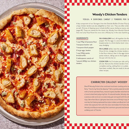 Pizza Planet Cookbook Hardcover