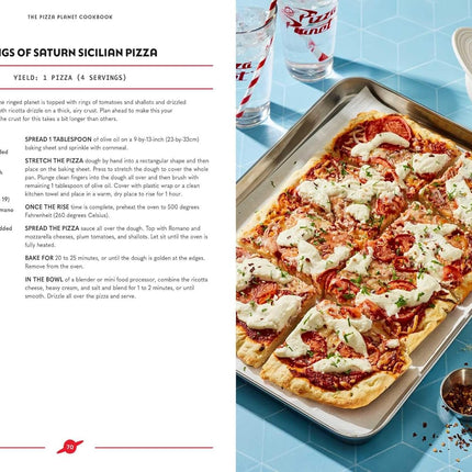 Pizza Planet Cookbook Hardcover
