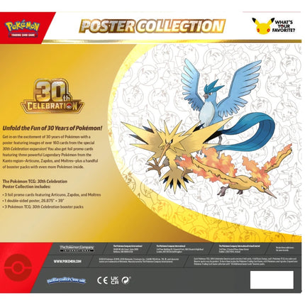 Pokémon TCG - 30th Celebration Poster Collection