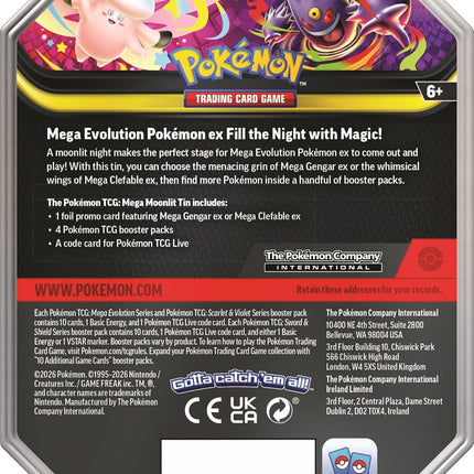 Pokémon TCG: Mega Moonlit Tin