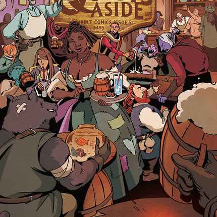 Quests Aside #3 Cover A Elena Gogou