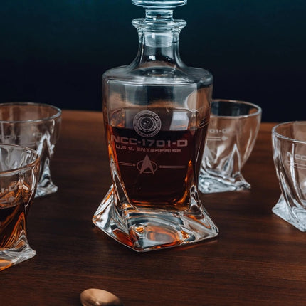 Star Trek TNG 5pc Decanter Set