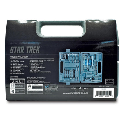 Star Trek TNG Engineering Field Kit Replica 100pc Tool Set