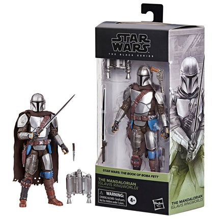 Star Wars The Black Series: The Book of Boba Fett #8 - The Mandalorian (Glavis Ringworld) 6" Action Figure