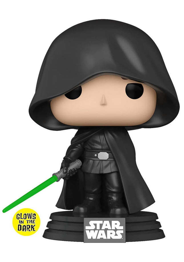 Star Wars The Mandalorain Luke Skywalker (Hooded) Pop! Vinyl Figure - Special Edition