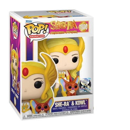 She-Ra 40th Anniversary She-Ra & Kowl Pop! Vinyl Figure