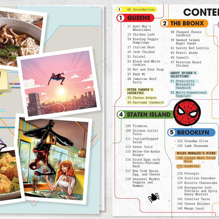 Spider-Man Official Cookbook Hardcover
