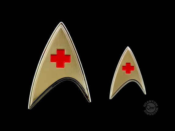 Star Trek Discovery Medical Badge & Pin Set