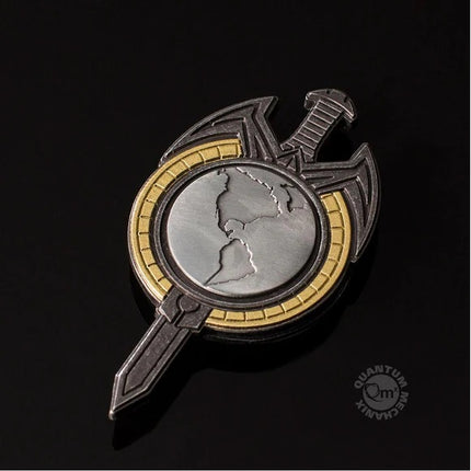 Star Trek TNG Terran Empire - Gold Magnetic Badge