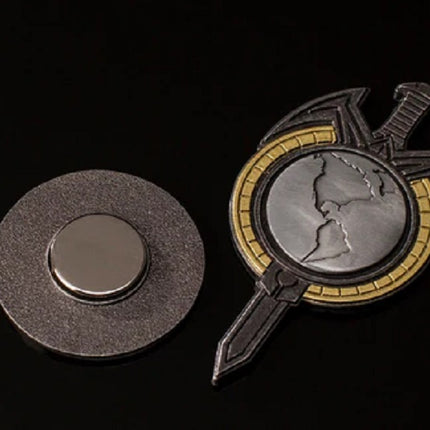 Star Trek TNG Terran Empire - Gold Magnetic Badge