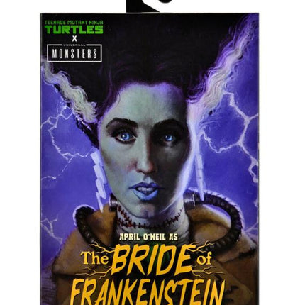 Universal Monsters x Teenage Mutant Ninja Turtles Ultimate April O'Neil as The Bride of Frankenstein Figure