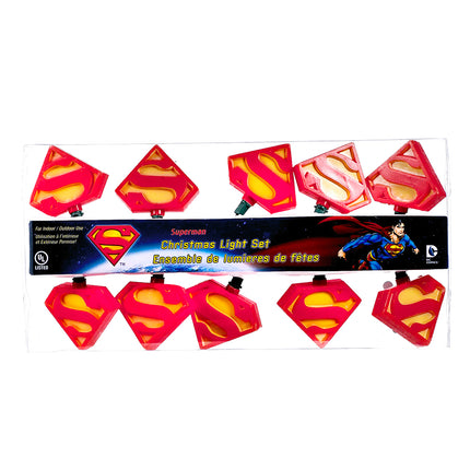 Superman "S" Shield String Light Set