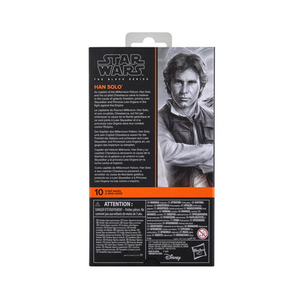 Star Wars The Black Series: Star Wars A New Hope #10 - Han Solo 6" Action Figure